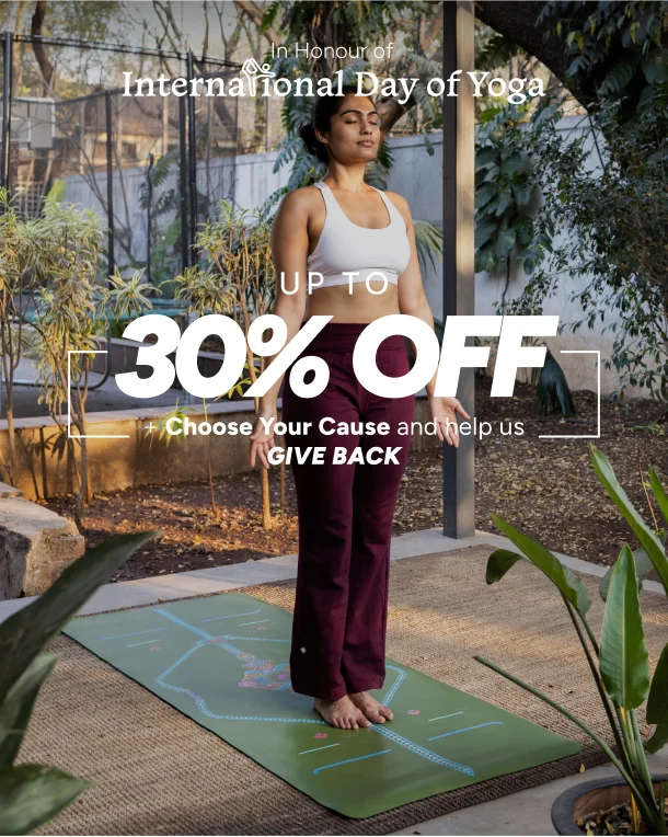 International Day of Yoga sale: up to 30% off