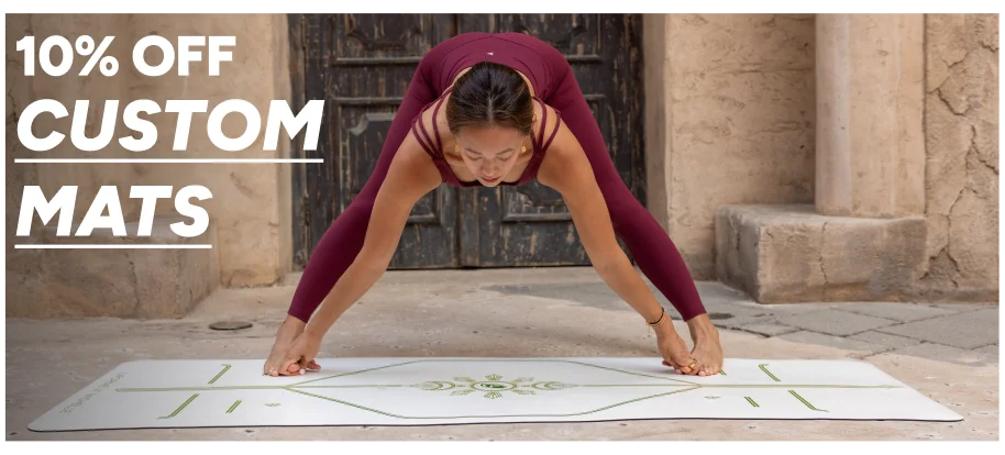 10% off Custom Yoga Mats