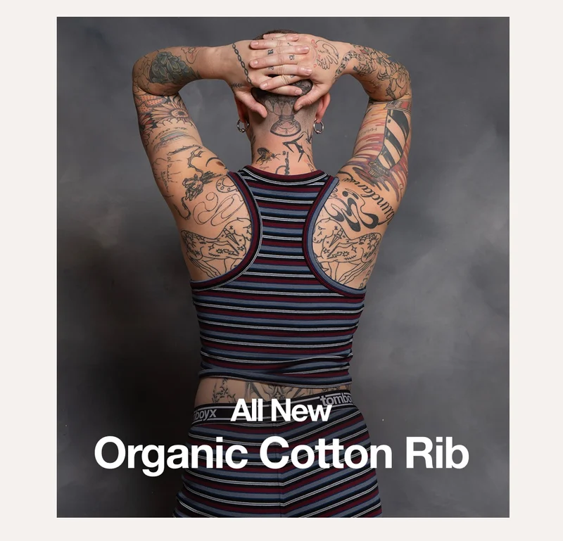 Organic Cotton Rib