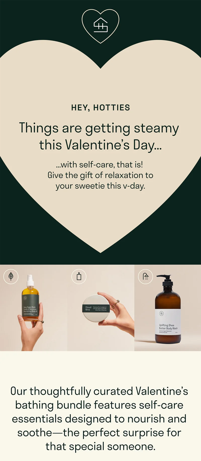 Things are getting steamy this Valentine’s Day...