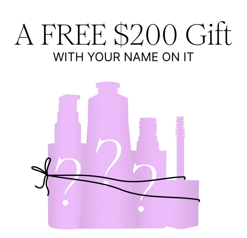 A FREE $200 Gift WITH YOUR NAME ON IT