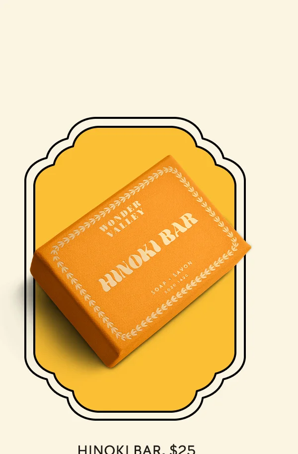 Hinoki Bar, $25