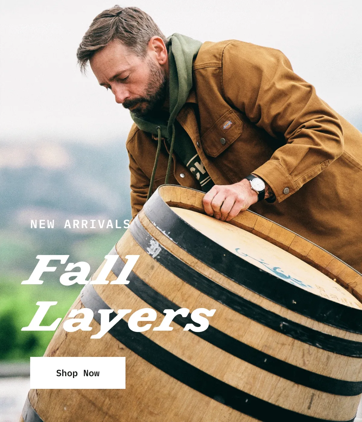 New Arrivals. Fall Layers. Shop Now.