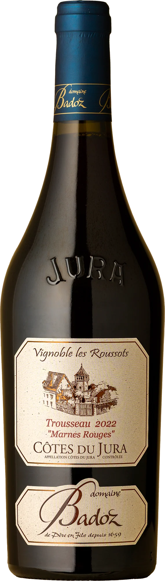 Image of Domaine Benoit Badoz <br> Marnes Rouges Côtes du Jura Trousseau 2022