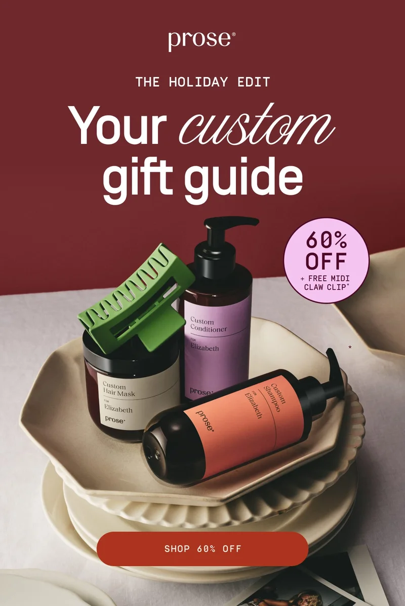 Prose | Your custom gift guide