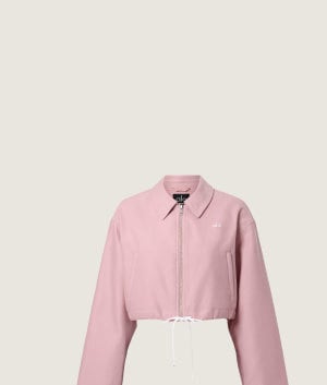 cropped fan favorite full zip jacket