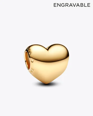 Be Love Engravable Heart Charm