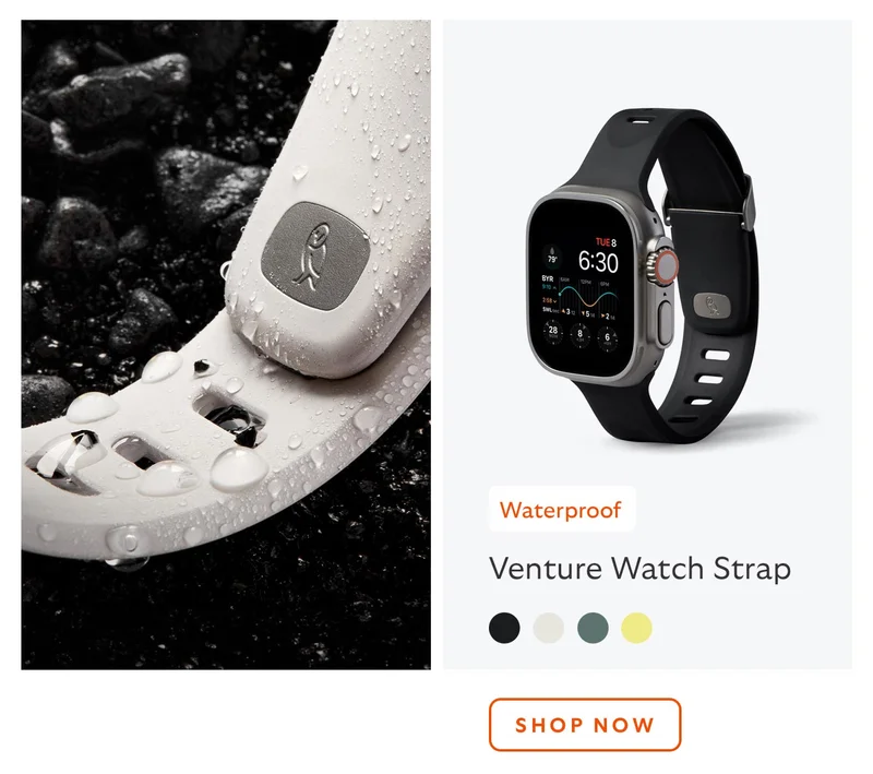 Venture Watch Strap [Starburst] Waterproof
