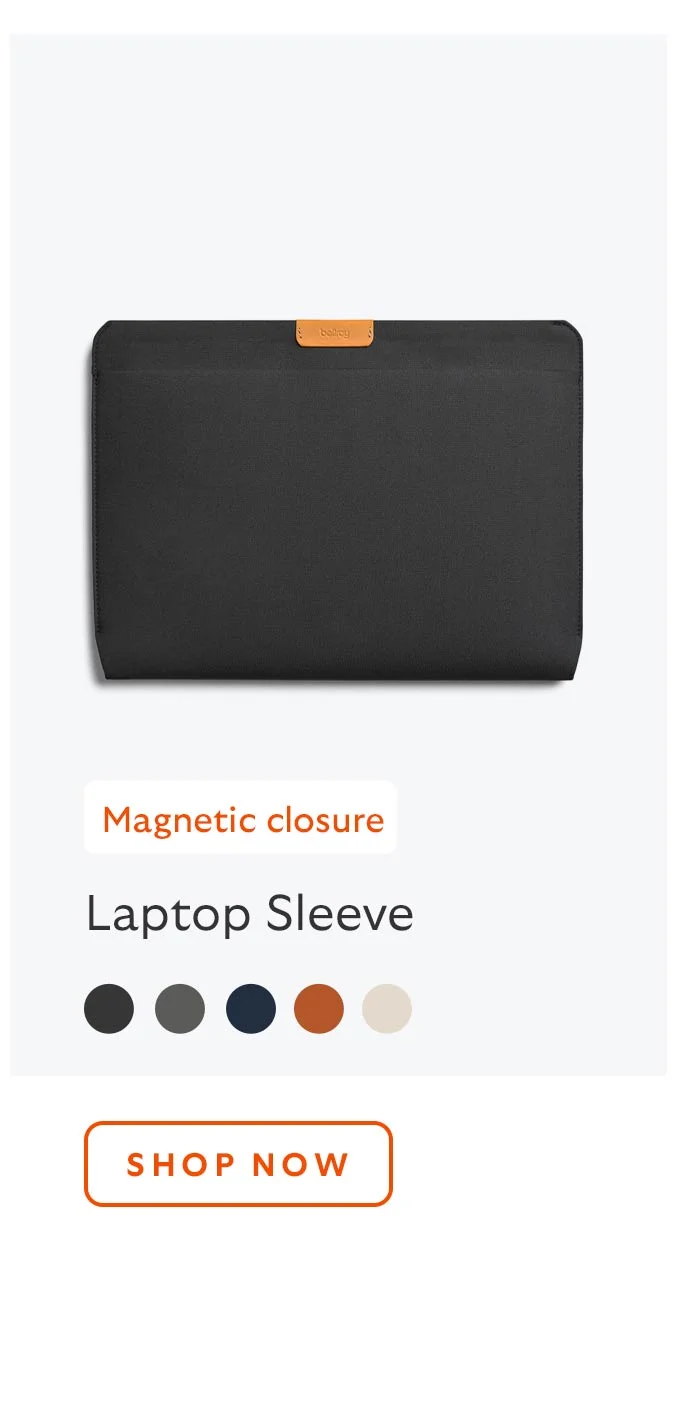 Laptop Sleeve [Starburst] Magnetic closure