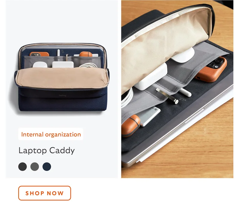 Laptop Caddy [Starburst] Internal organization