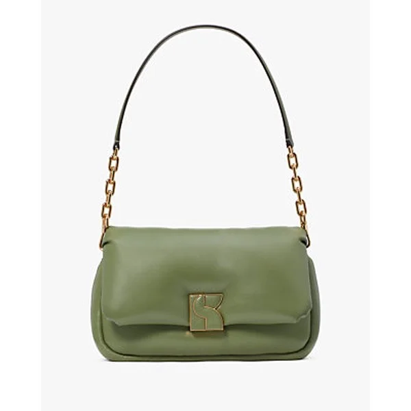 Dakota Puffy Leather Crossbody