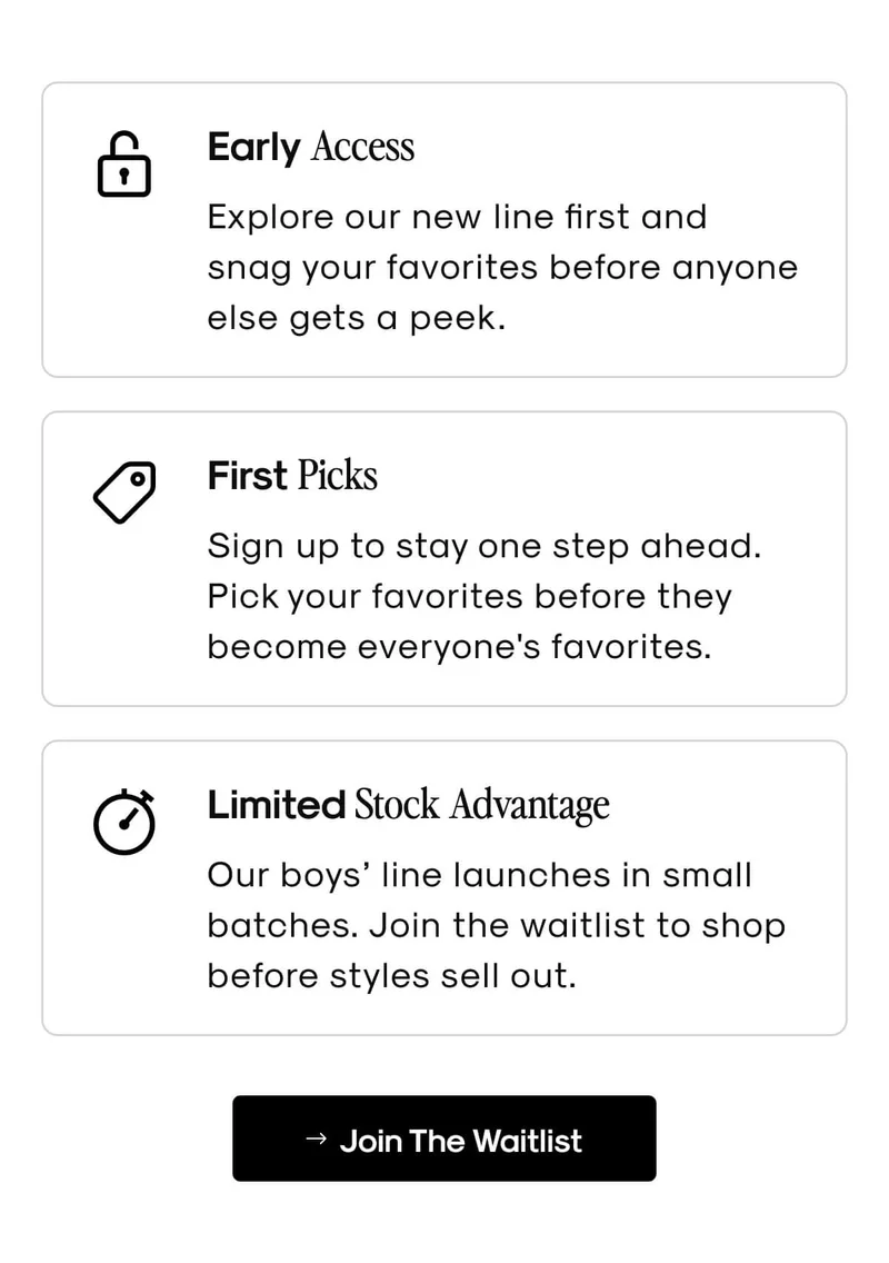 Join The Waitlist