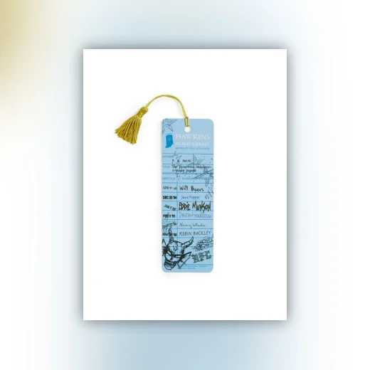 Stranger Things: Hawkins Public Library Bookmark