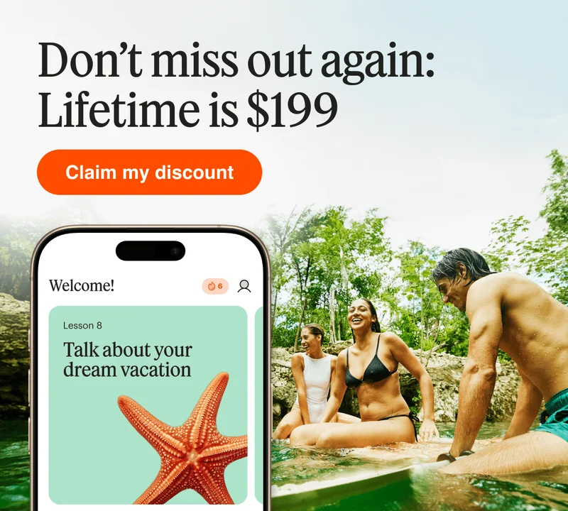 Don’t miss out again: Lifetime is $199