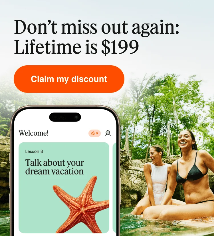 Don’t miss out again: Lifetime is $199