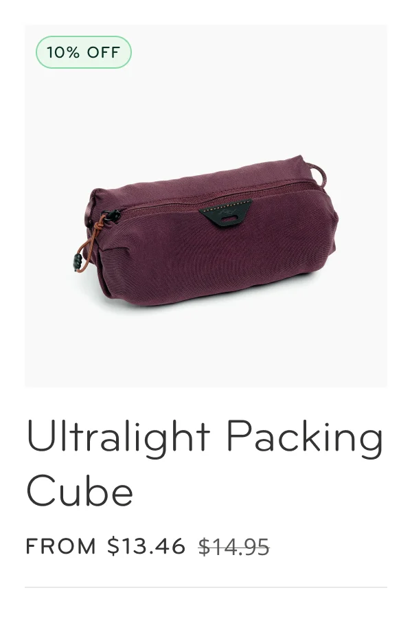 Ultralight Packing Cube