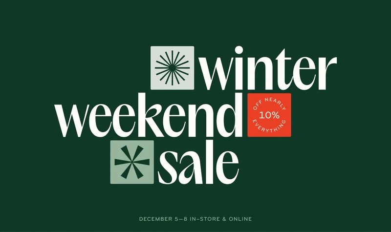 winter weekend sale