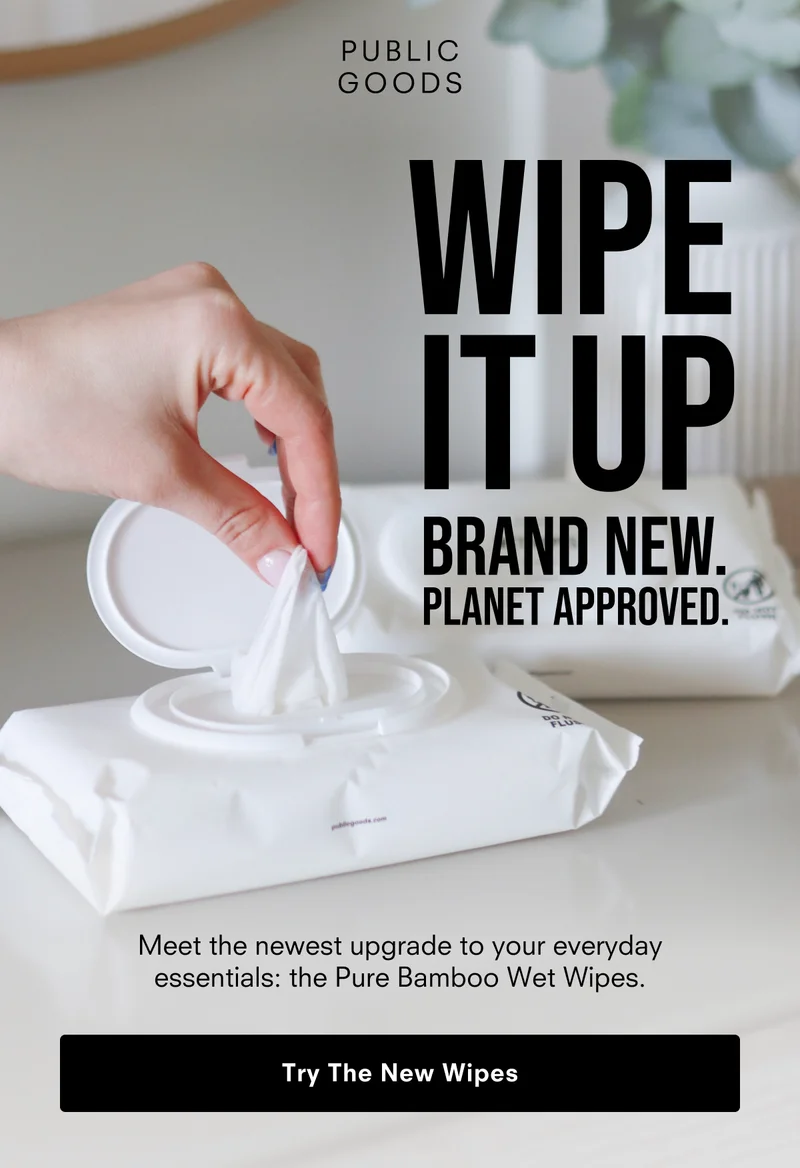 Meet the newest upgrade to your everyday essentials: the Pure Bamboo Wet Wipes.