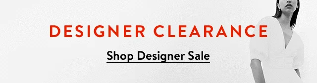 Designer Clearance: Shop Designer Sale