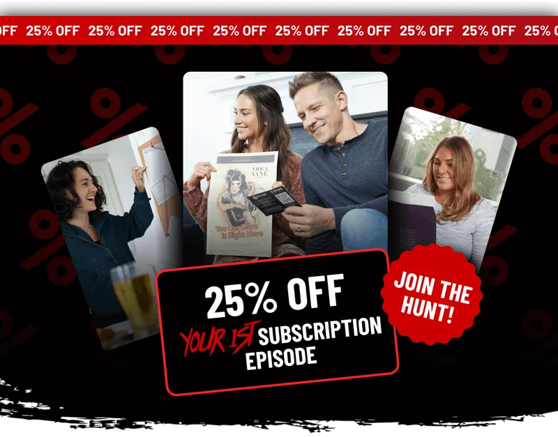 25% OFF YOUR 1ST SUBSCRIPTION EPISODE
