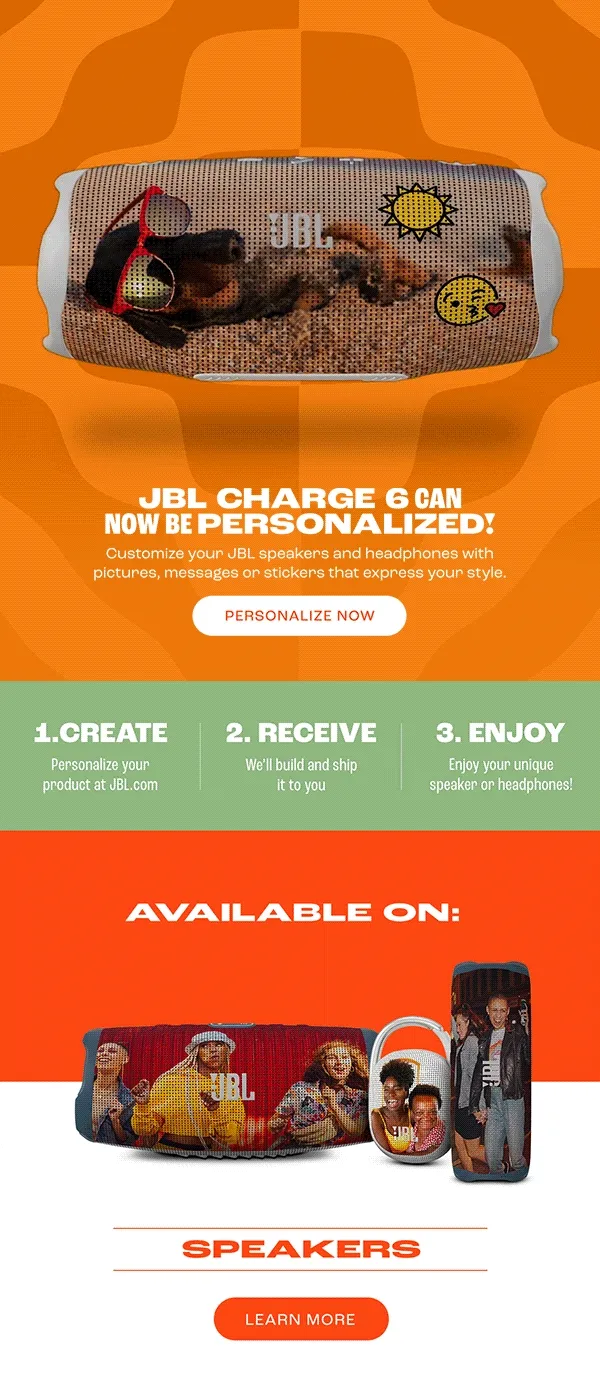 JBL Charge 6 Personalization