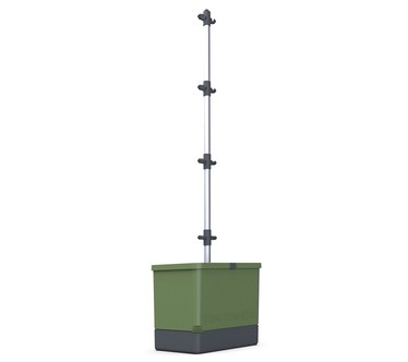 Gusta Garden Self-Watering Tomato Planter with Adjustable Stake