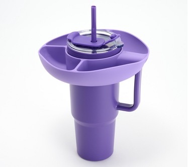Primula 40oz Double Wall Tumbler w/ Snack Tray