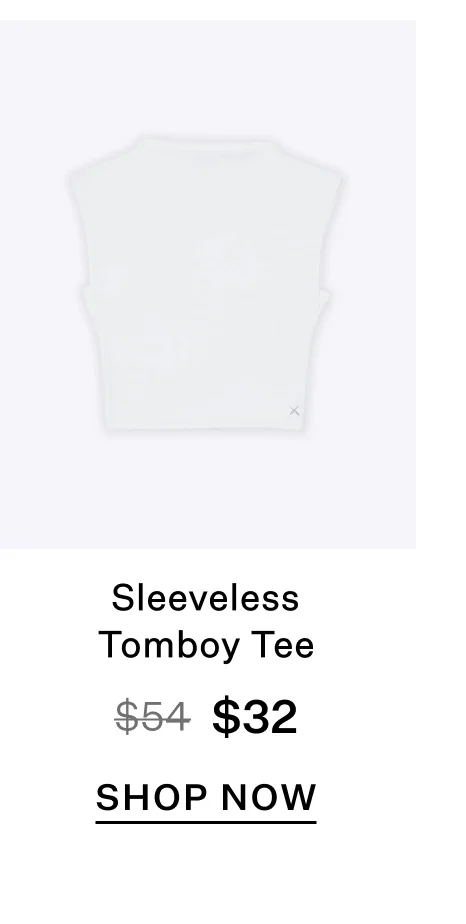 Sleeveless Tomboy Tee