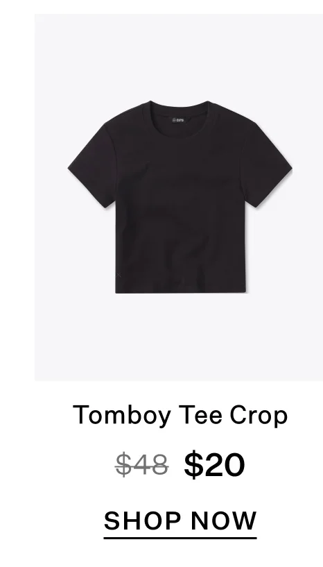 Tomboy Tee Cropped