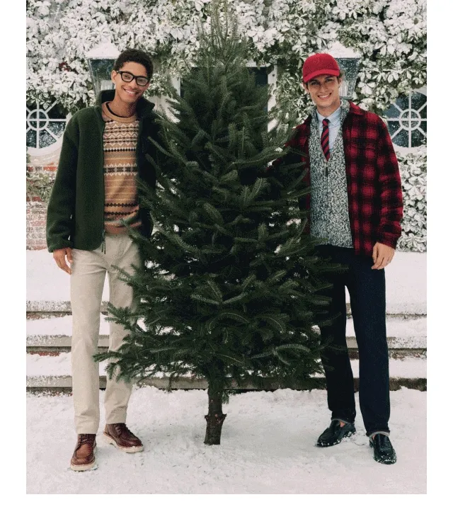 For Him. Relaxed yet refined staples he will wear now and be thankful for all season