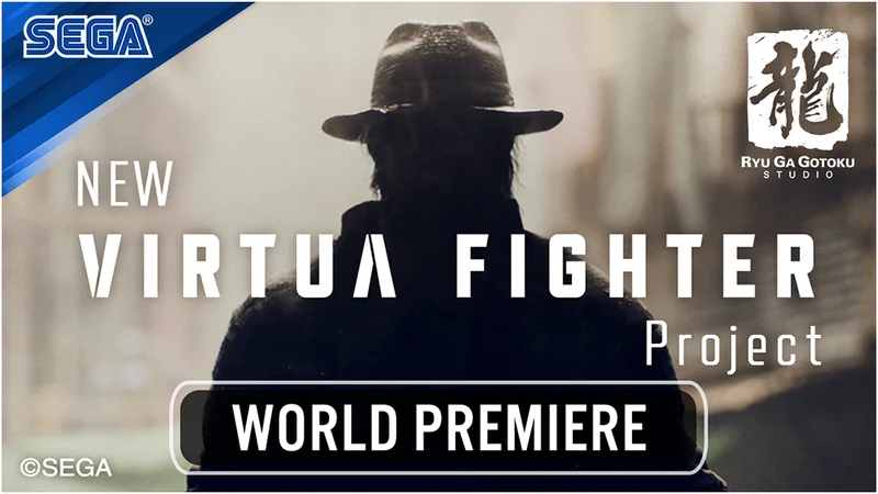 New Virtua Fighter Project. World Premiere. SEGA. Ryu Ga Gotoku Studio.