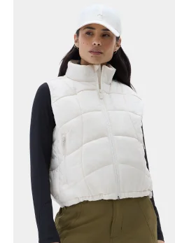 Shop the Claude Vest in Oat Milk