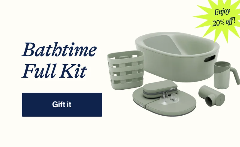 Bathtime Full Kit. Gift it. Enjoy 20% off