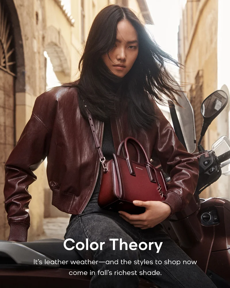 Color Theory It's leather weather--and the styles to shop now come in fall's richest shade.