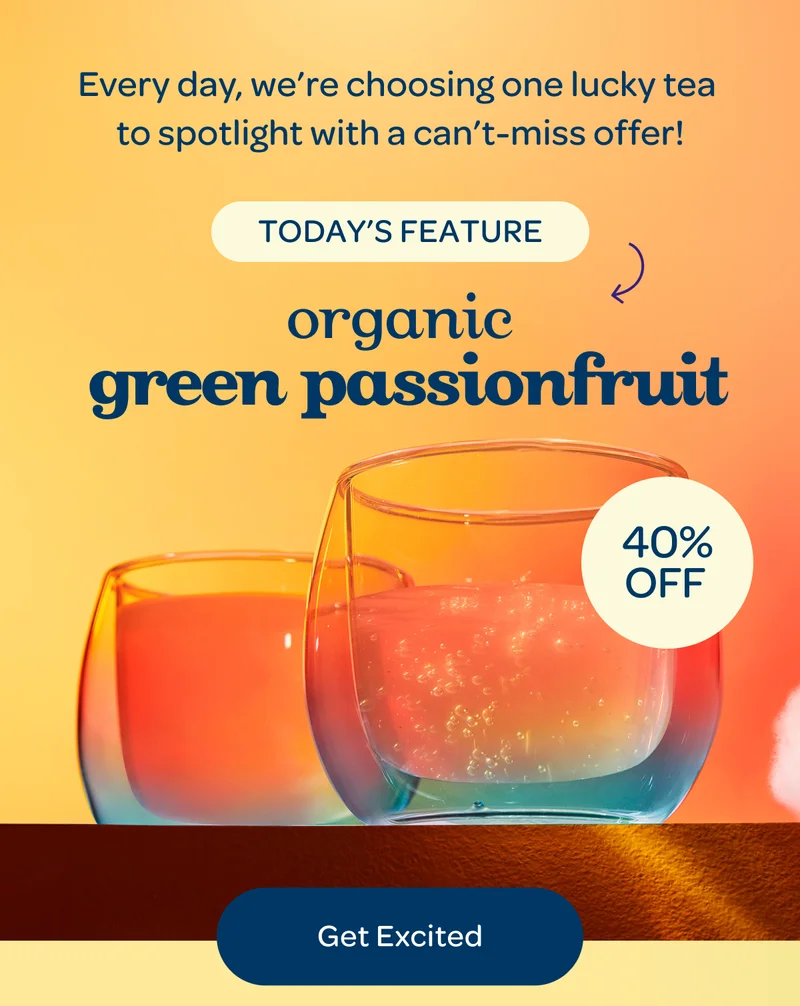 Organic Green Passionfruit - 40% off - Get excited