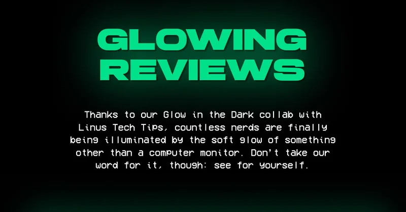 See our Glow in the Dark skins for yourself