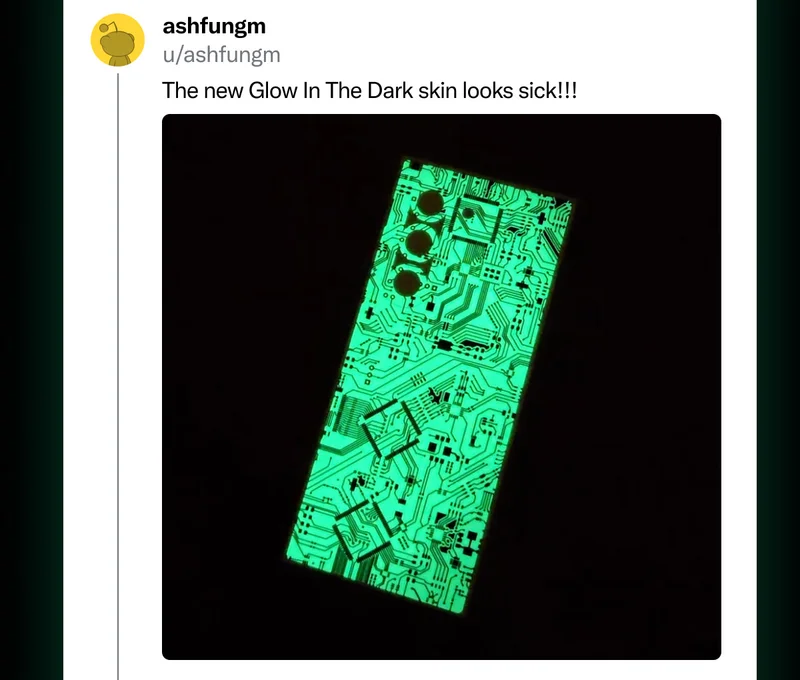 ashfungm on Reddit: "The new Glow in the Dark skin looks sick!!!"