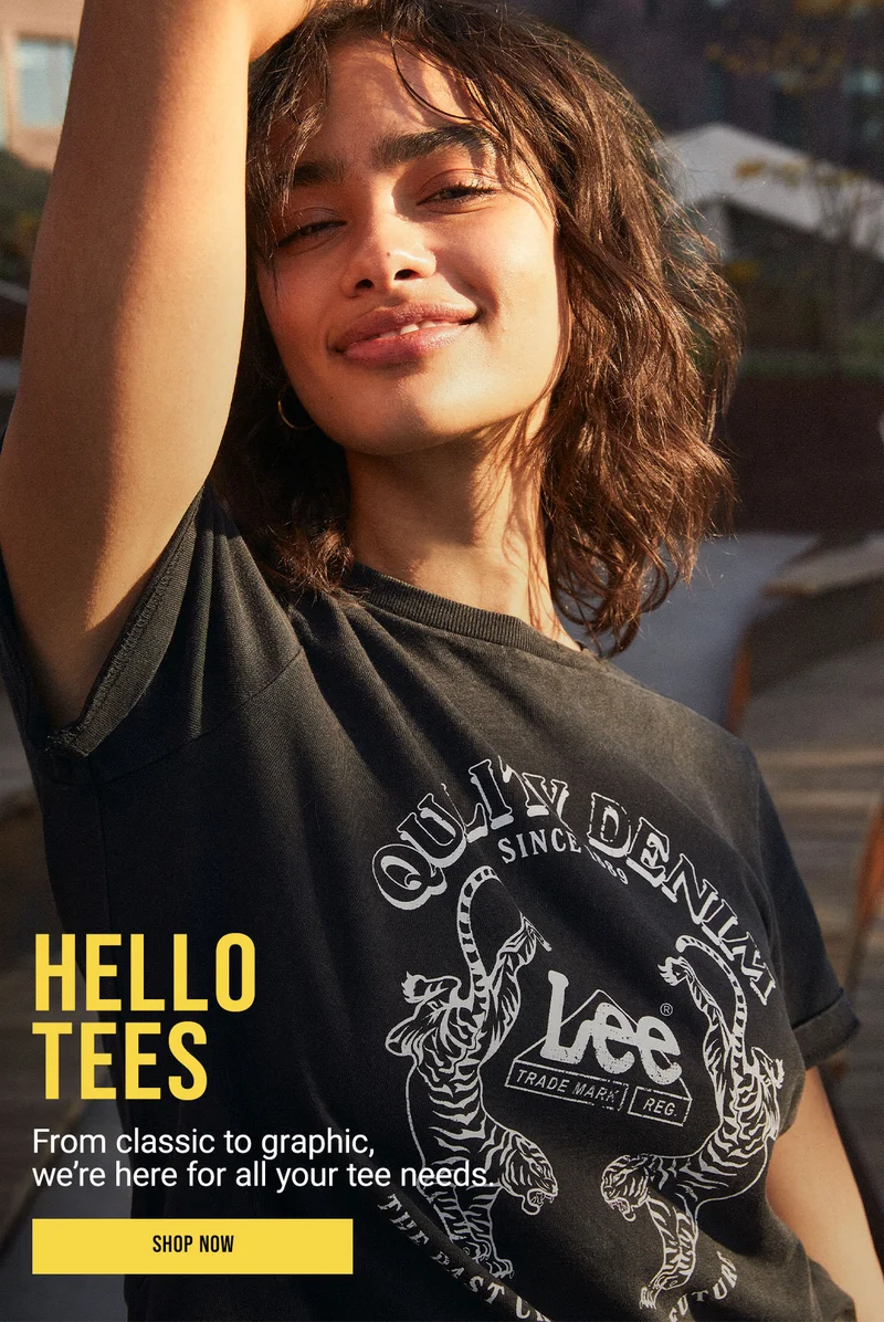 Hello Tees From Classic To Graphic,  We’re Here For All Your Tee Needs. Shop Now