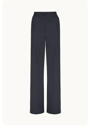Status Wide Leg Trouser in Black