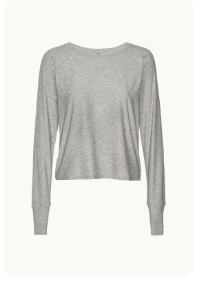 Featherweight Daydreamer Pullover in Silver Mist