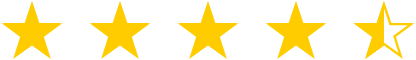 4.5 star rating