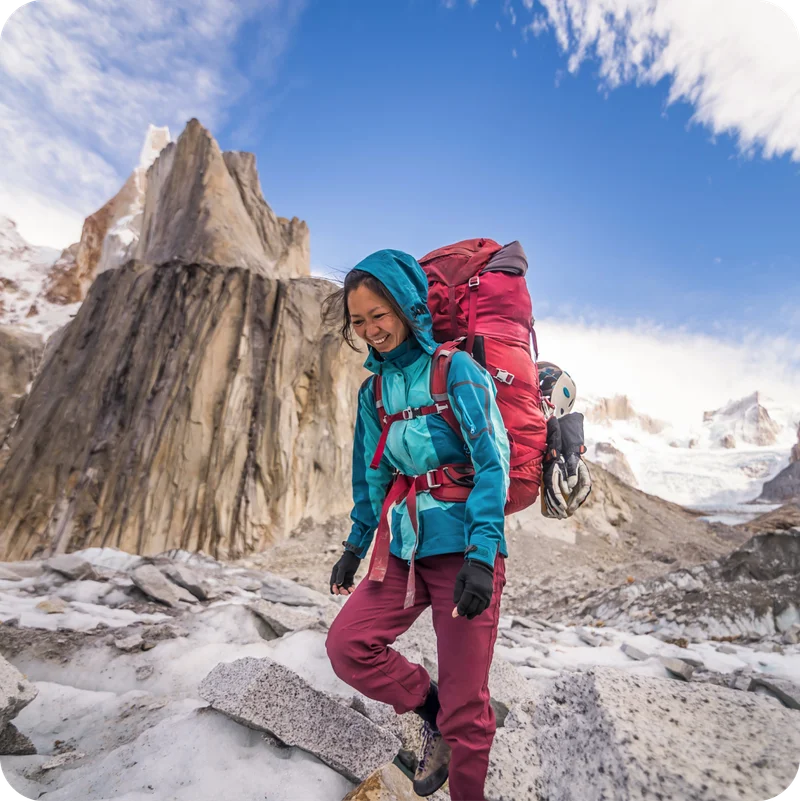 Hiking in Patagonia