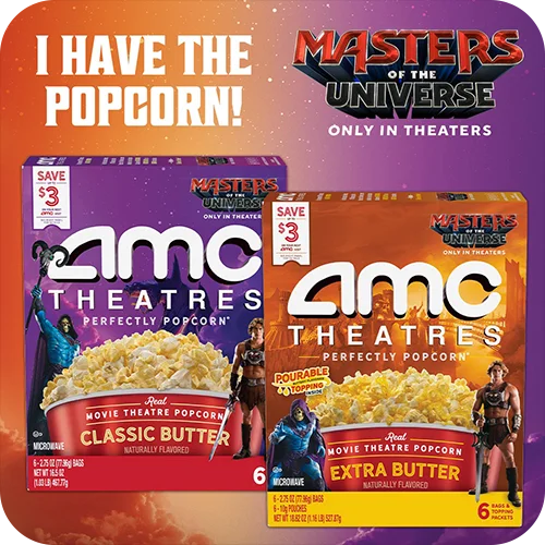 MASTERS OF THE UNIVERSE Retail Popcorn