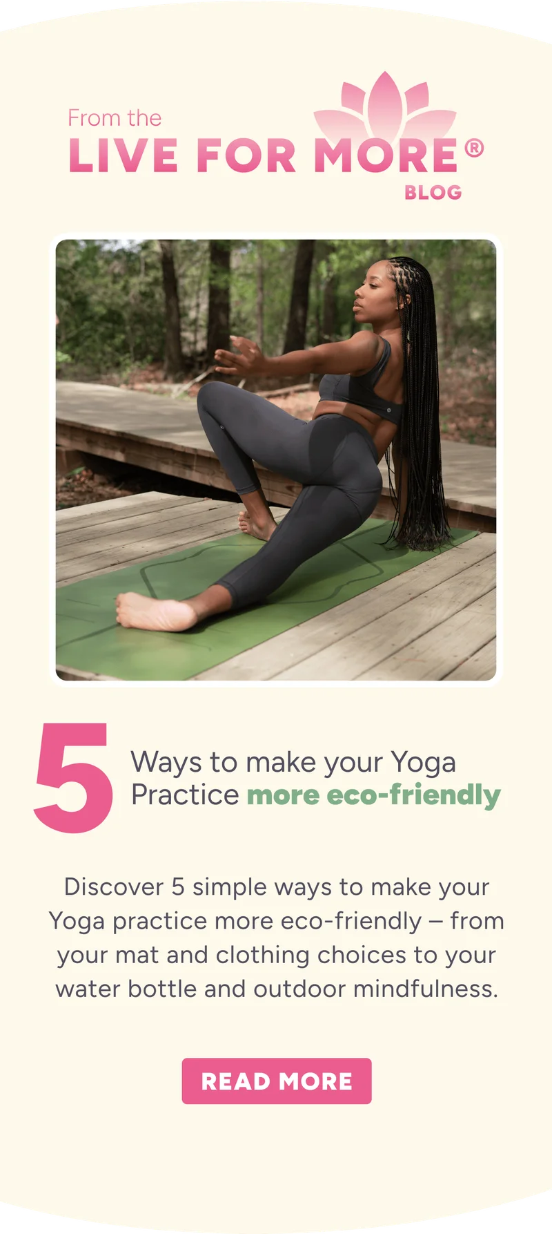 5 Ways to Make Your Yoga Practice More Eco-Friendly