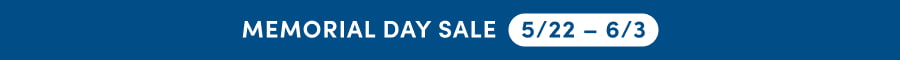 MEMORIAL DAY SALE