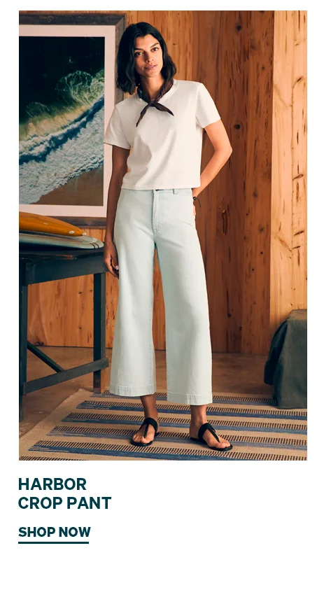 Harbor Crop Pant