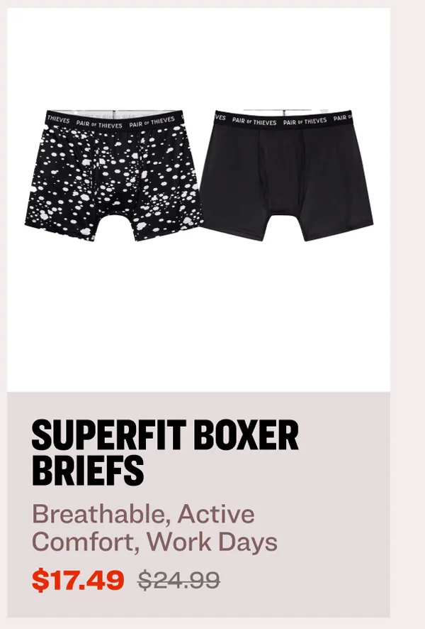 30% OFF Superfit Boxer Briefs