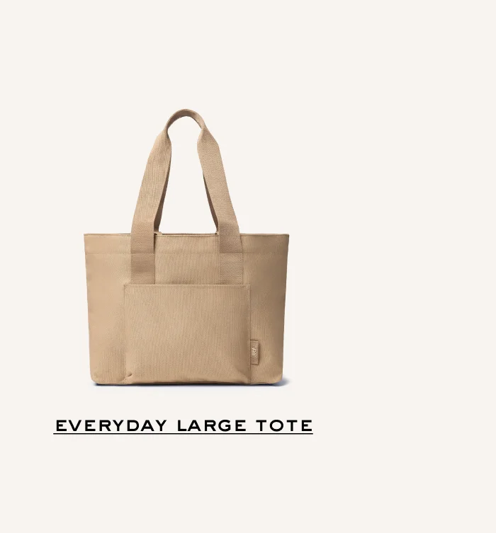 Everyday Large Tote in Biscuit.