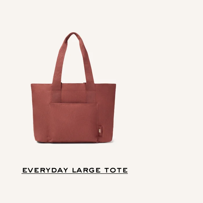 Everyday Large Tote in Merlot