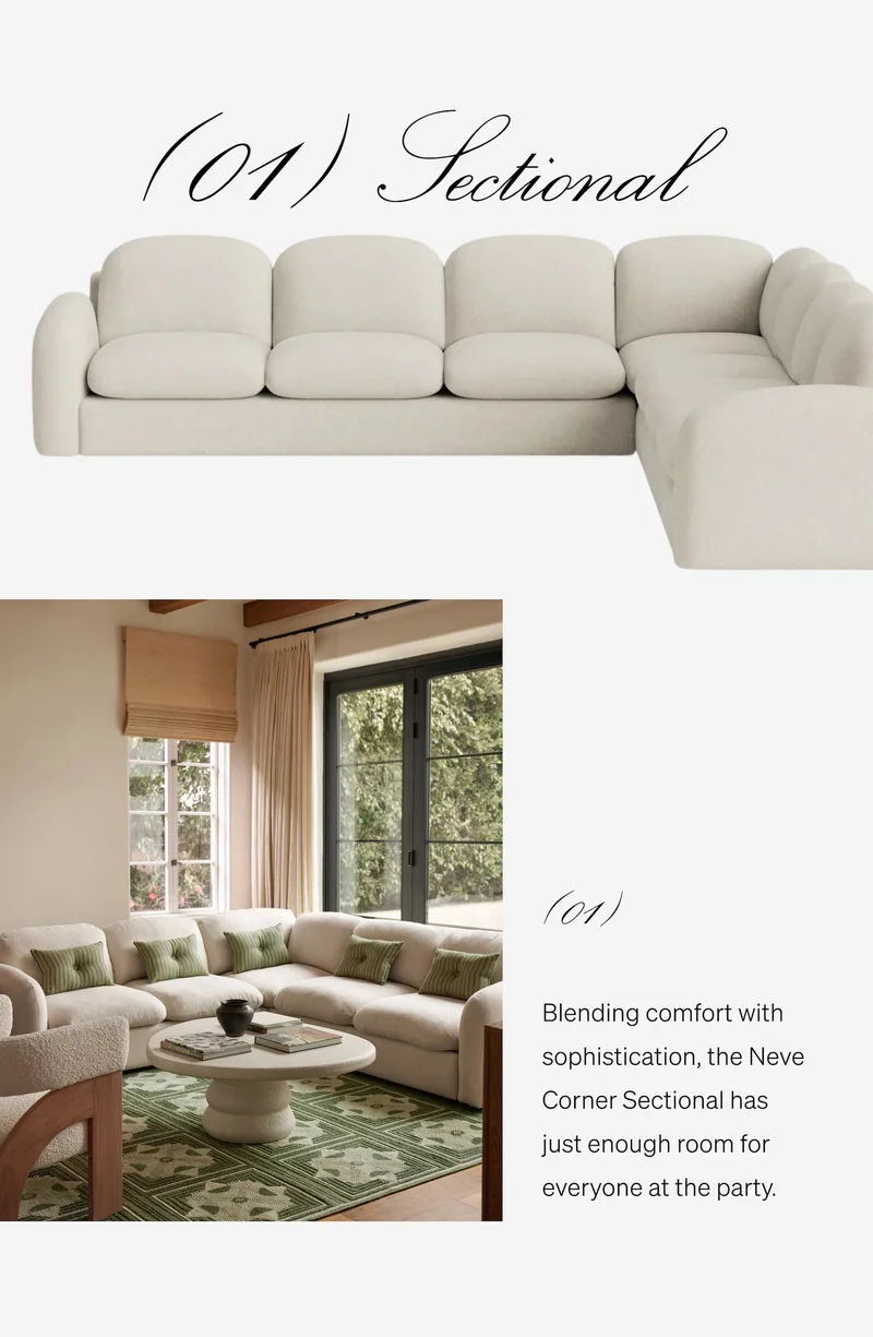 Shop Neve Corner Sectional